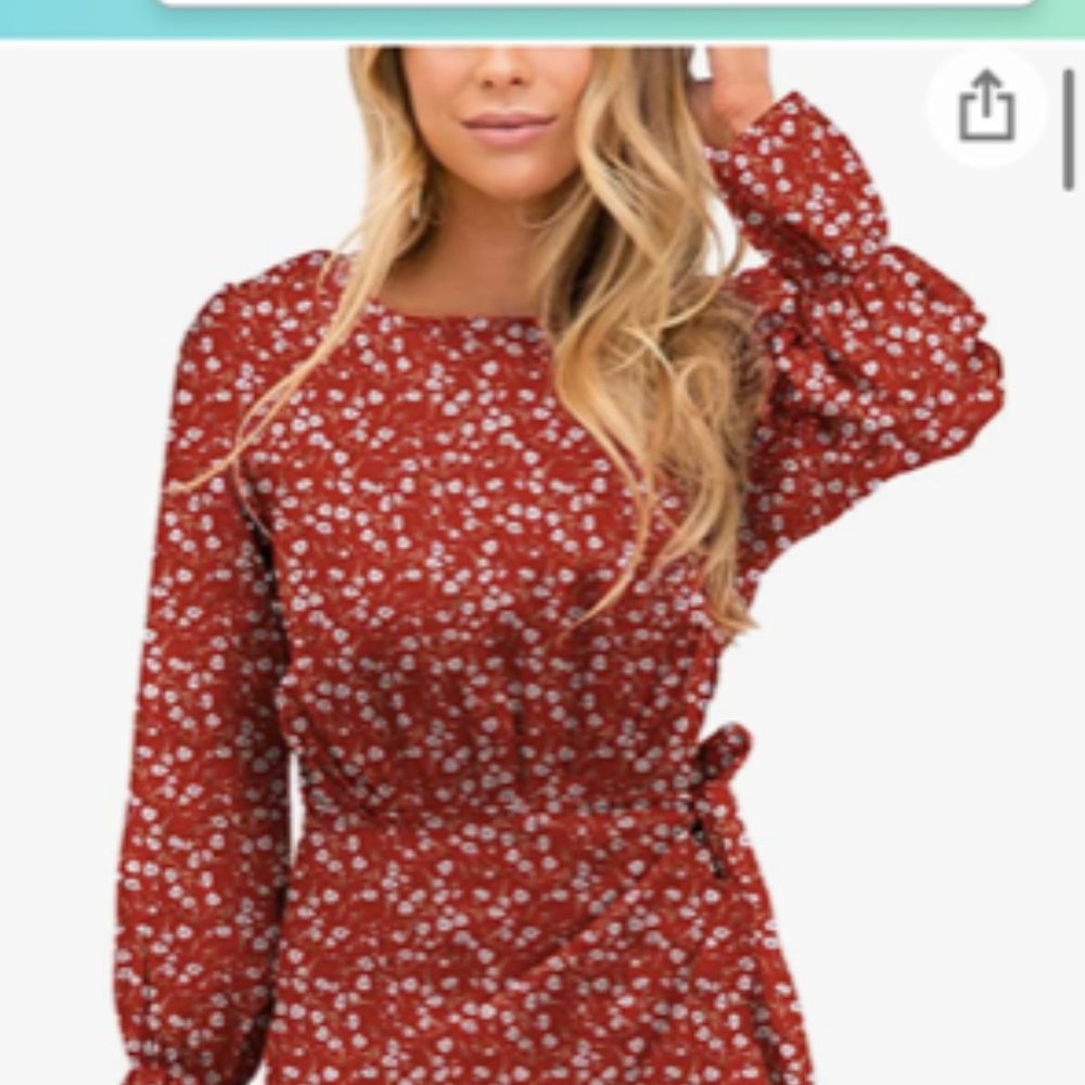 Red Country Dress